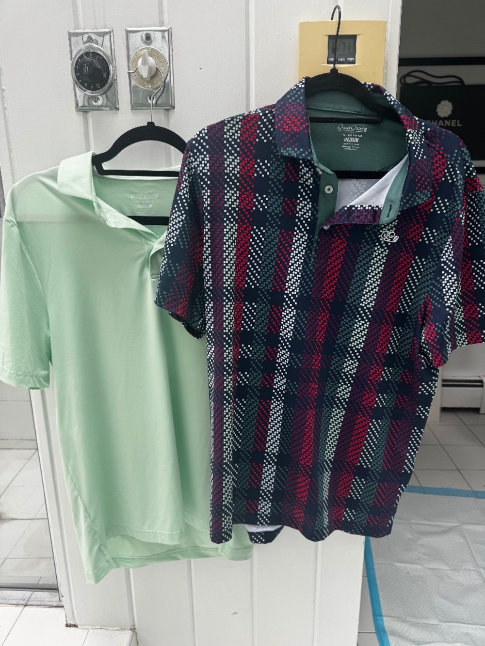 NEW 2 GOOD GOOD GOLF POLO SHIRTS MENS MEDIUM